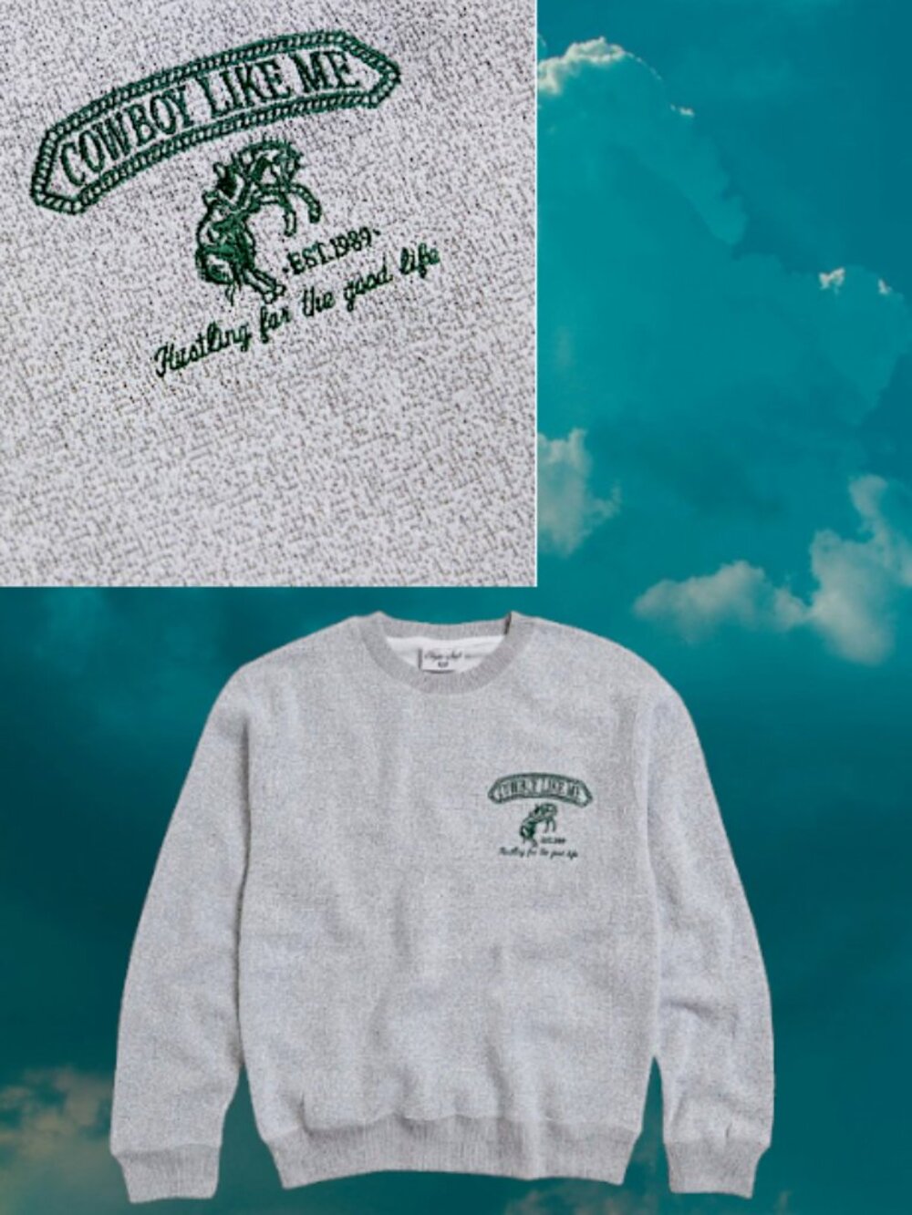 Taylor Swift •	Cowboy Like Me Crewneck